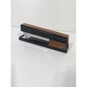 Swingline Stapler #767  Wood Grain & Brown Metal Vintage Office Desk MCM Mad Men